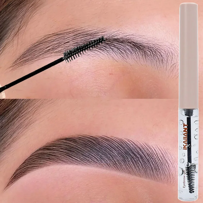 3D Wild Eyebrow เจลจัดแต่งทรงผมกันน้ําโปร่งใสแห้งเร็ว Natural Eyebrow Shaping Gel Lifting Eyebrow Enhancers เครื่องมือแต่งหน้า