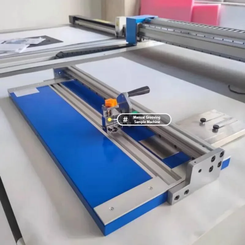 Portable Manual V Grooving Sample Machine Desktop Grey Board Slotting Machine for Gift Box Carton Sample Making