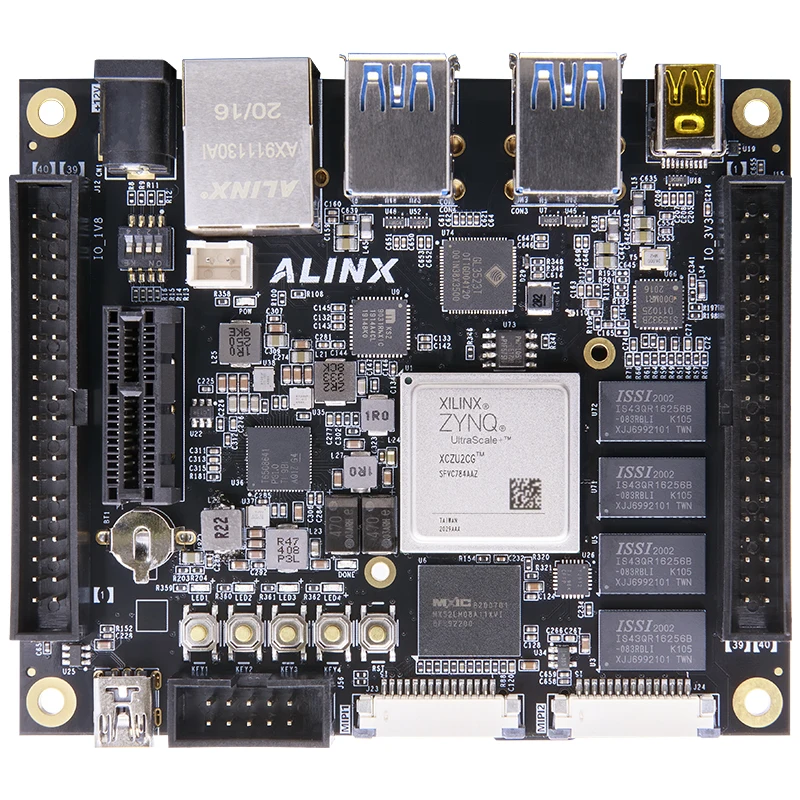 

FPGA Development Board Xilinx Zynq UltraScale+ MPSoC AI Intelligent XUZU2CG