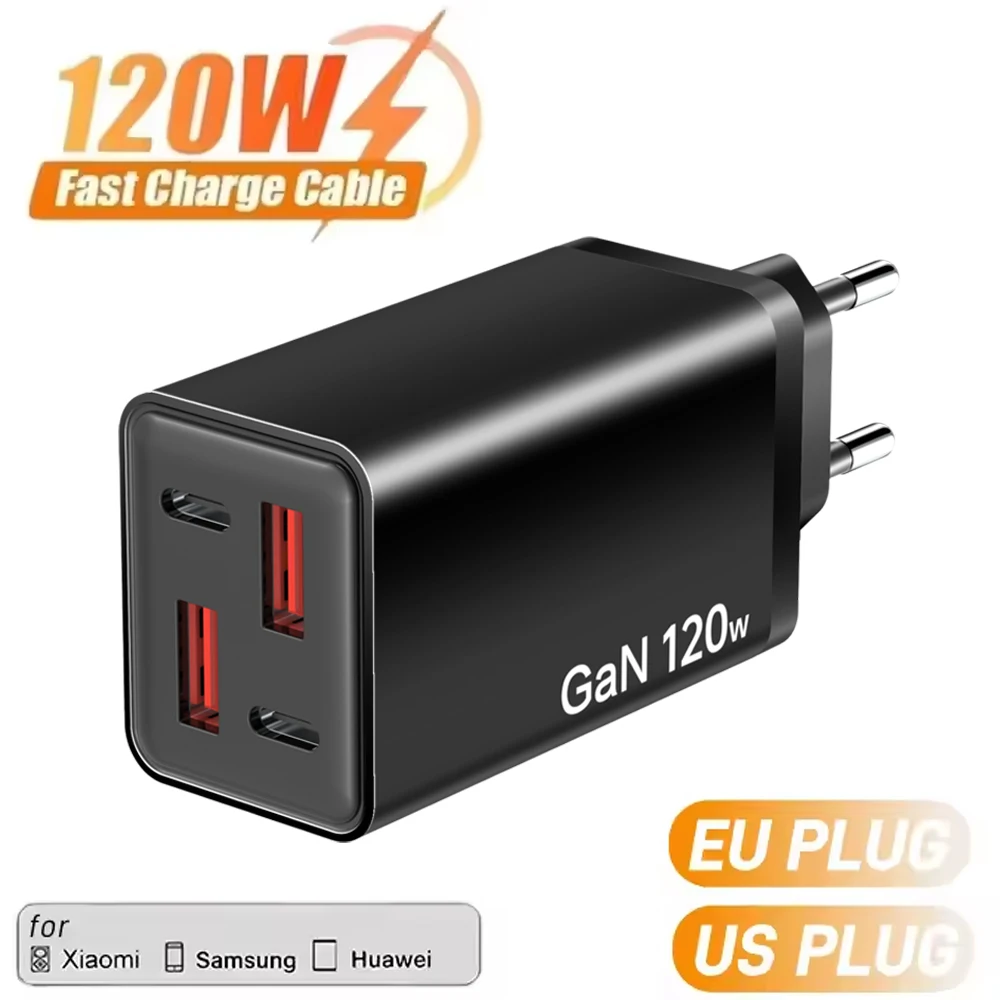 4 Ports Usb Gan Cha…