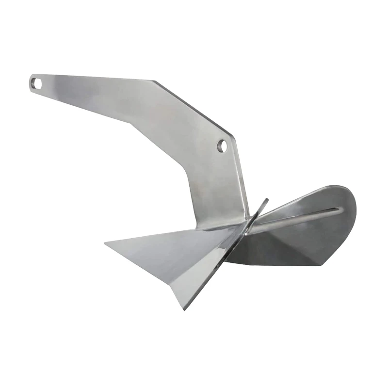 

316 Stainless Steel 16.5lb 7.5kg Versatile Delta Style Anchor for Boats up to 35 ft