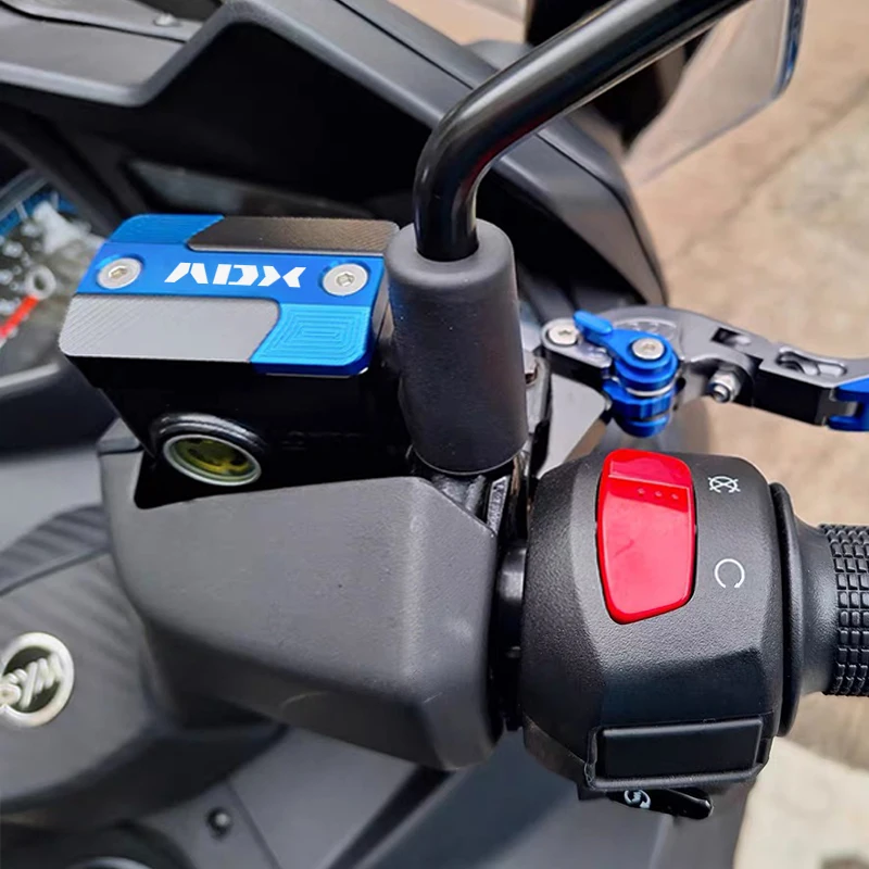 For SYM ADX125 ADXTG400 ADX300 ADX 125 300 TG400 Motorcycle CNC Brake Fluid Cylinder Reservoir Cover Cap