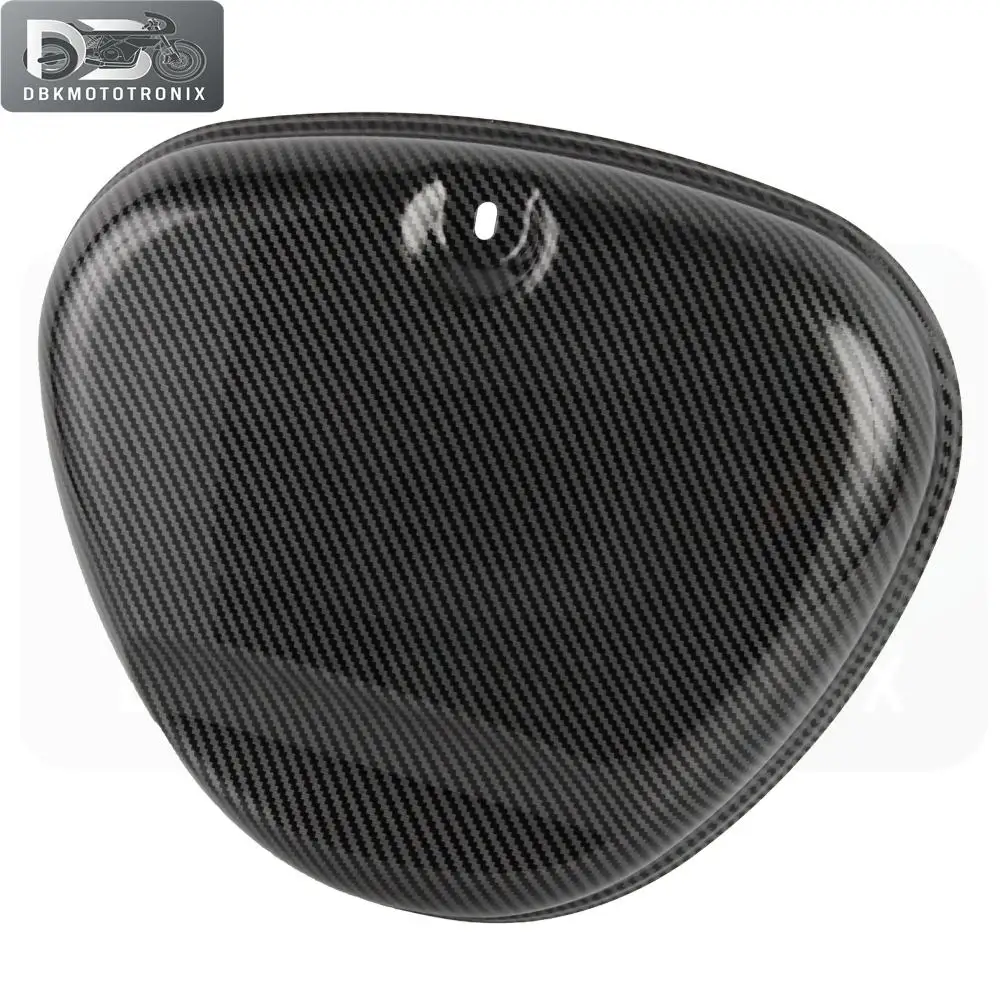 Motorcycle Fuel Tank Side Cover Water Print Carbon Fiber 3K Twill Weave For Simson S51 S60 S70 S80 Enduro Guard Cover Protector