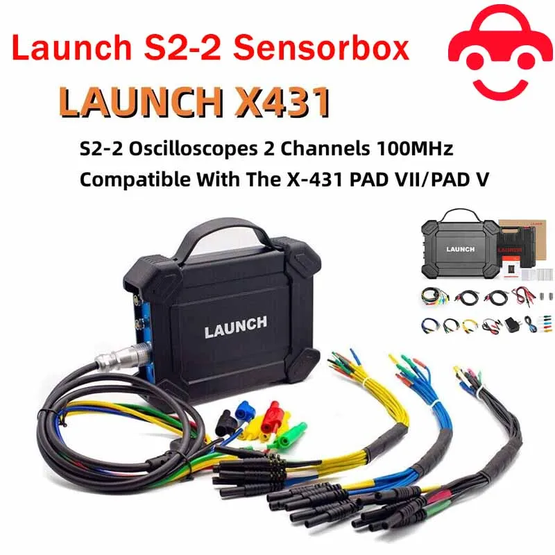 

2024 Launch X431 S2-2 Sensor box Sensor simulator and tester Most Vehicle Sensors Compatible With X431 PAD VII Elite X431 PAD V