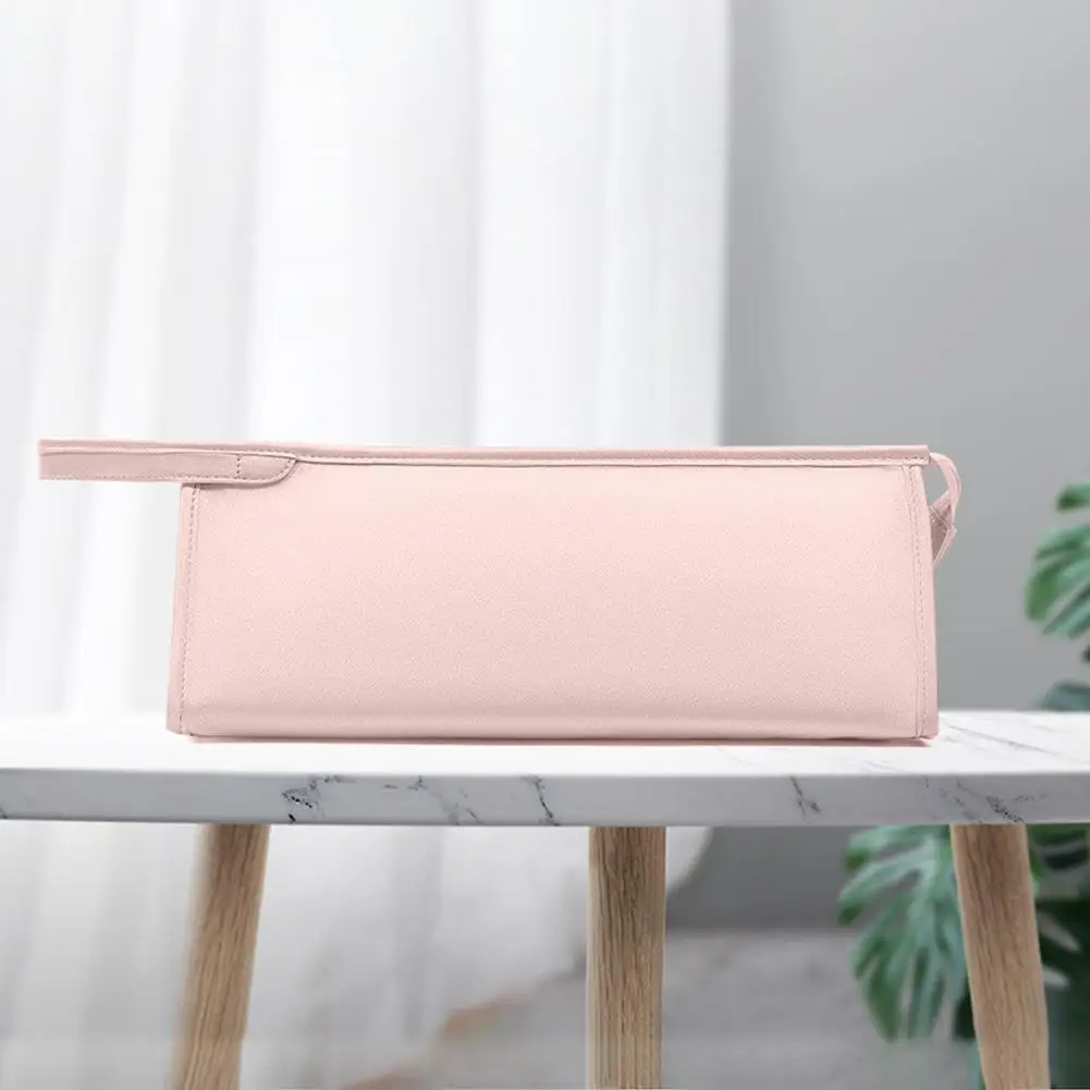 

Portable Custom Luxury Leather Travel Bag Portable Dryer Pouch Iron Water-proof Hair Wholesale Organizer Bag Curling X4Y8