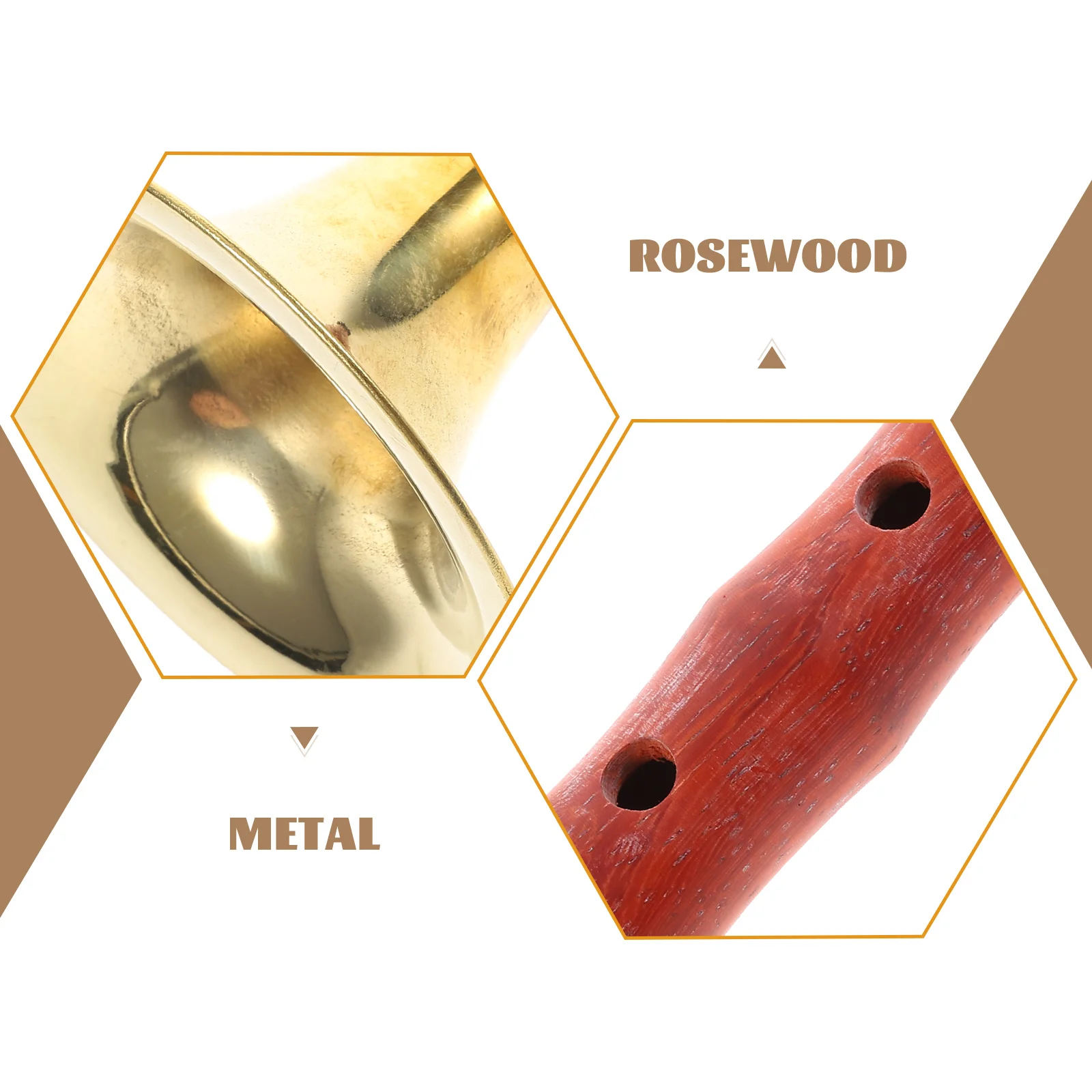 

1Set C Key Professional Suona Made from Red Sandalwood Compact Lightweight Ethnic Wind Instrument for Beginners