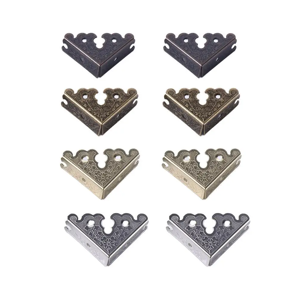 Table Protection Edge Cover Corner Guard with Nails Decorative Protectors Corner Brackets Corner  Protectors Furniture Hardware