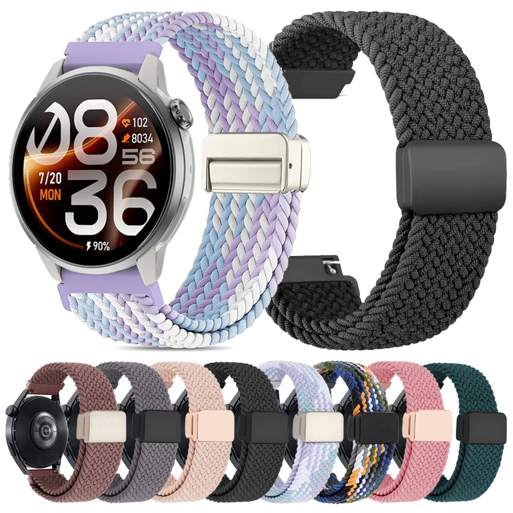 20mm 22mm Woven Strap For COROS PACE 3 4 Pro PACE 2 APEX 4 42mm APEX 2 2Pro 46mm Band for Garmin Forerunner 570 645 170 Bracelet