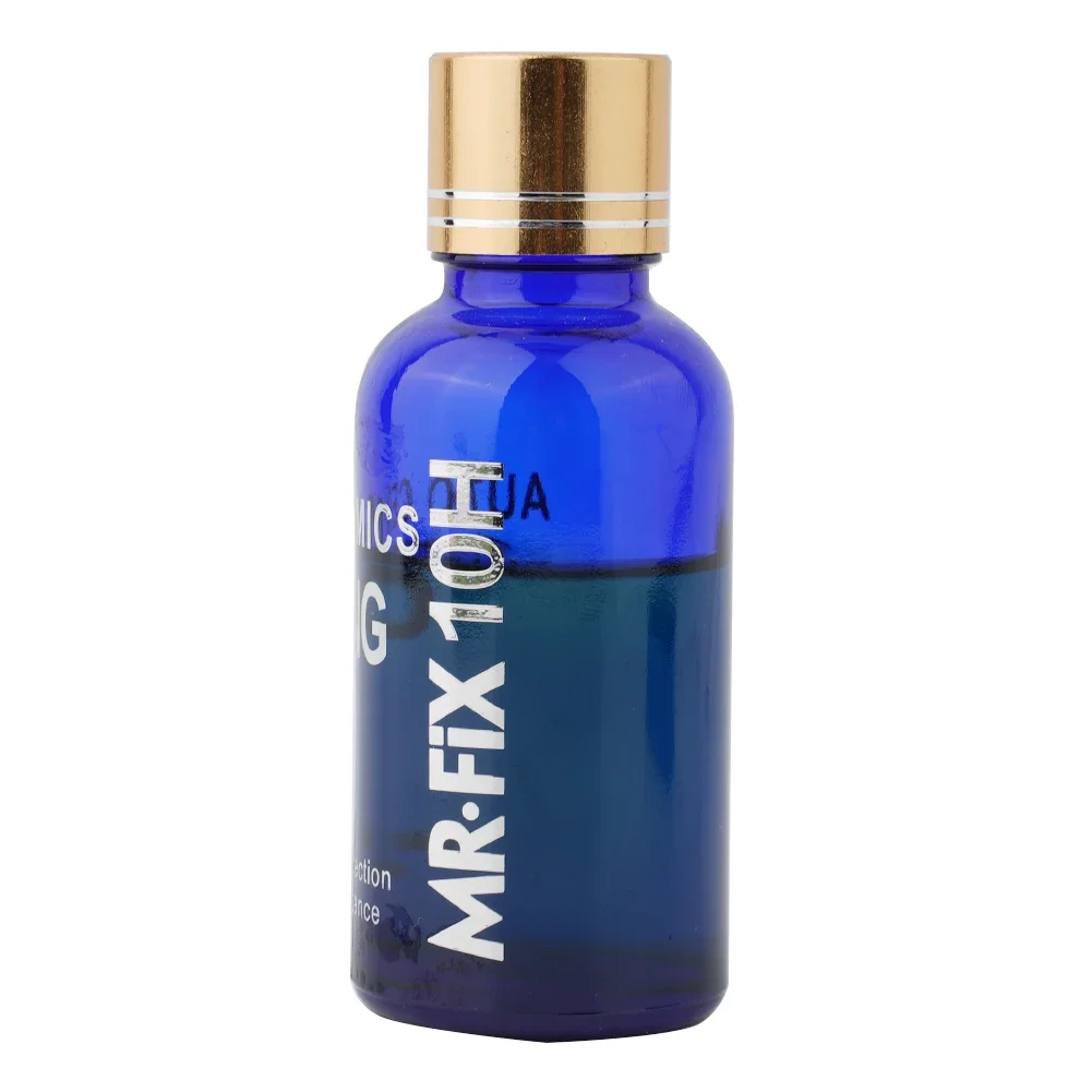 MR-FIX 10H Auto Nano-Crystalline Coating Ceramic Ceramic Coating - Wrap Sponge, Apply Liquid, Wipe & Polish, Protects Car Paint