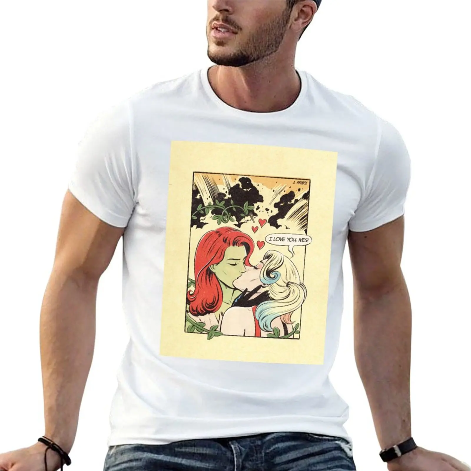 I love you, ives T-Shirt Holiday All Match T-Shirt
