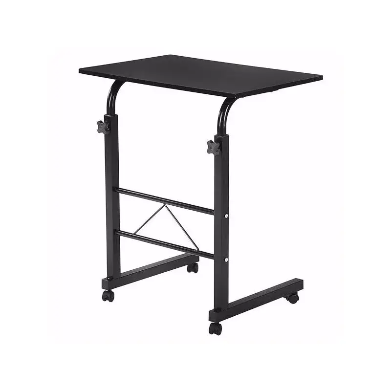 

15mm Removable P2 Chipboard & Steel Side Table in Black - Modern Design for Home & Office Use