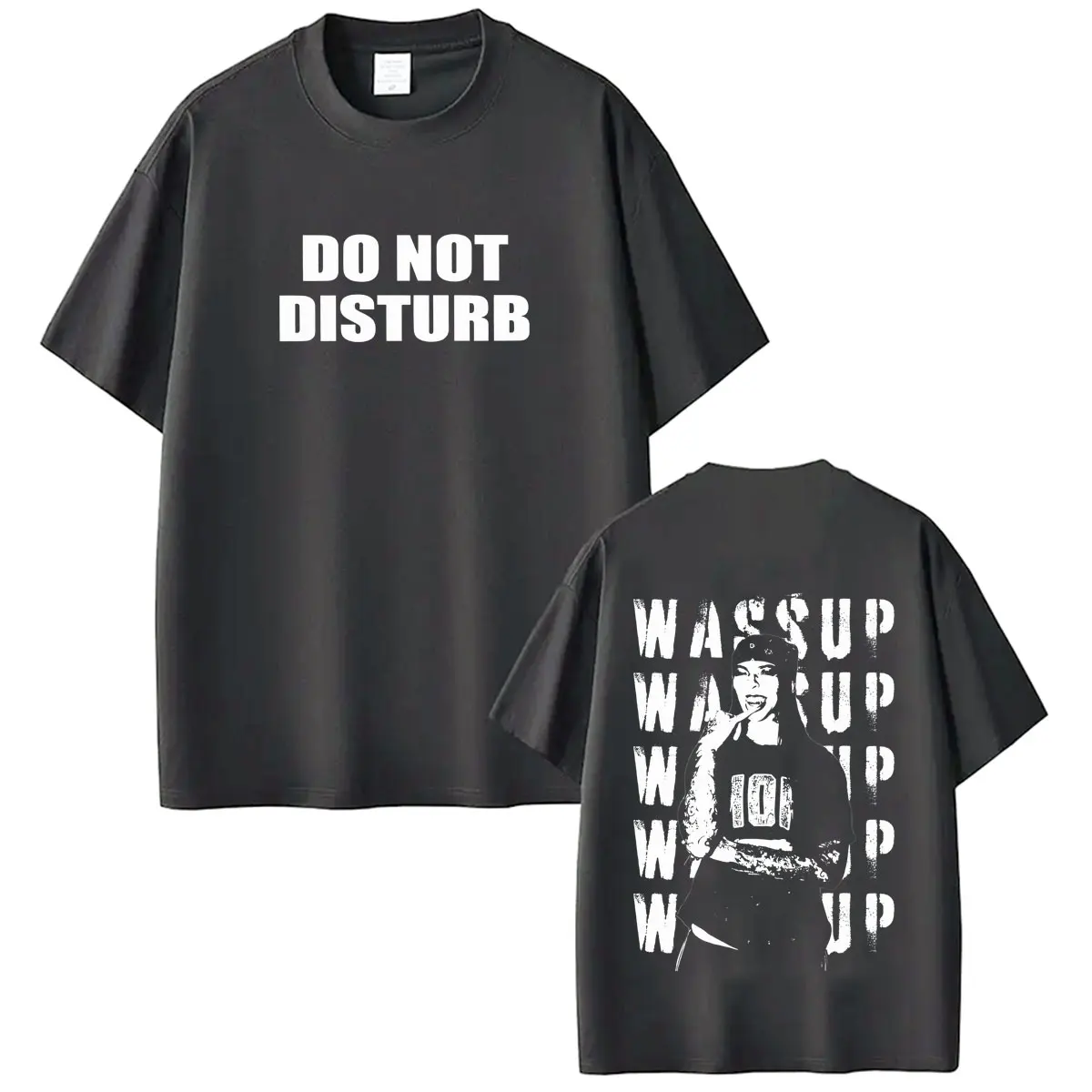 Young Miko Do Not Disturb Tour 2026 Print Tshirt Men Women Fashion T-shirts Short-sleeved Casual Cotton Vintage Hip-hop T-shirts