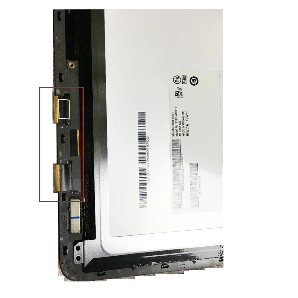 Imagem -06 - Original 14 Polegada Fhd Lcd para Asus Vivobook Flip 14 Tp412 Tp412u Tp412f Tp412fa Tp412ua Display de Toque Digitador da Tela Montagem