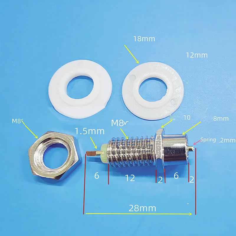 18650 Four-Point Probe Battery Test Stand Pin Lithium Battery Internal Resistance Test Needle Capacity Test Battery Probe
