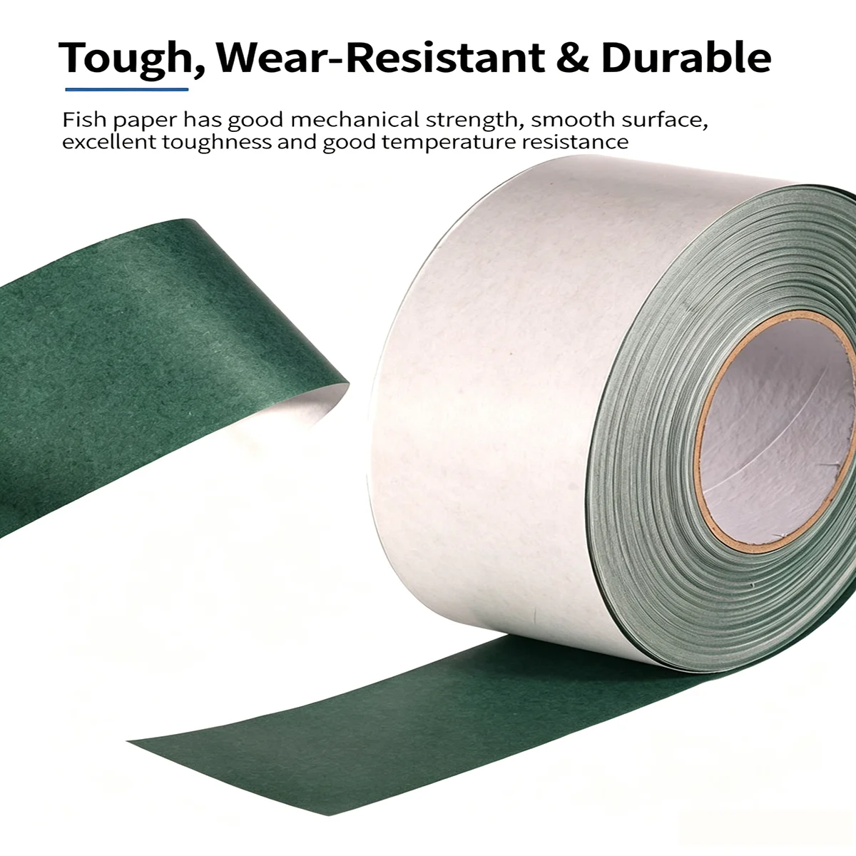 Self‑Adhesive Fish Paper Single Sided Insulating Industrial Paper High Toughness Wear‑Resistant Electrical Gasket Sheet