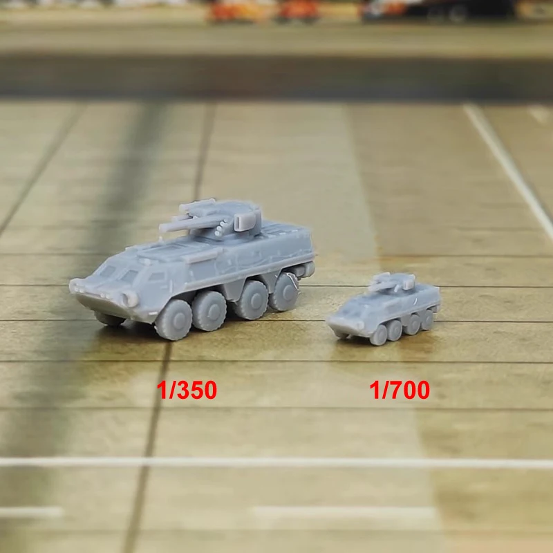 

Модель BTR4 пехотный танк, масштаб 1/700, 1/350, 5 шт.