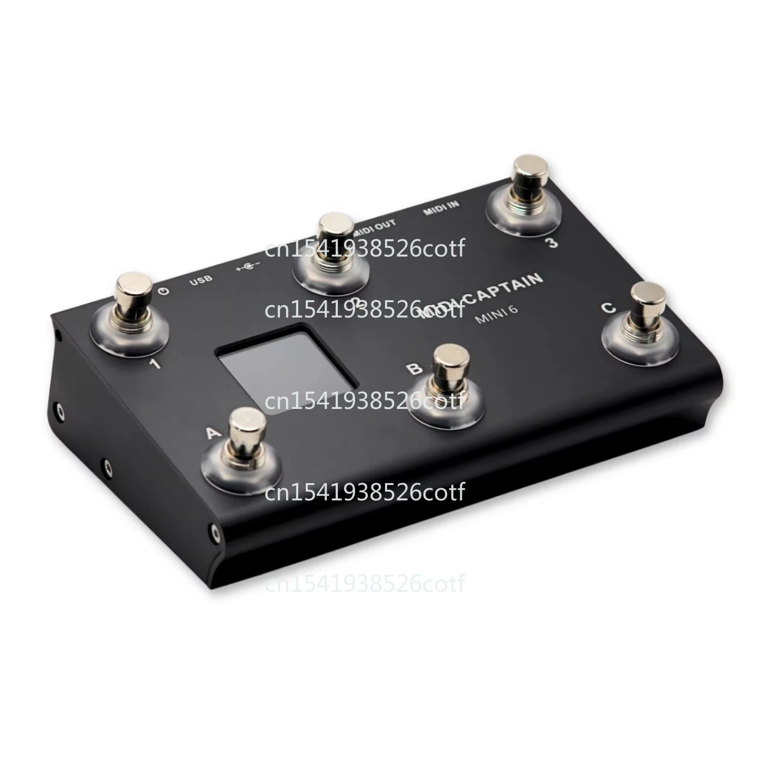 Captain Midi 6-pin controller supports PC/CC/NOTE commands