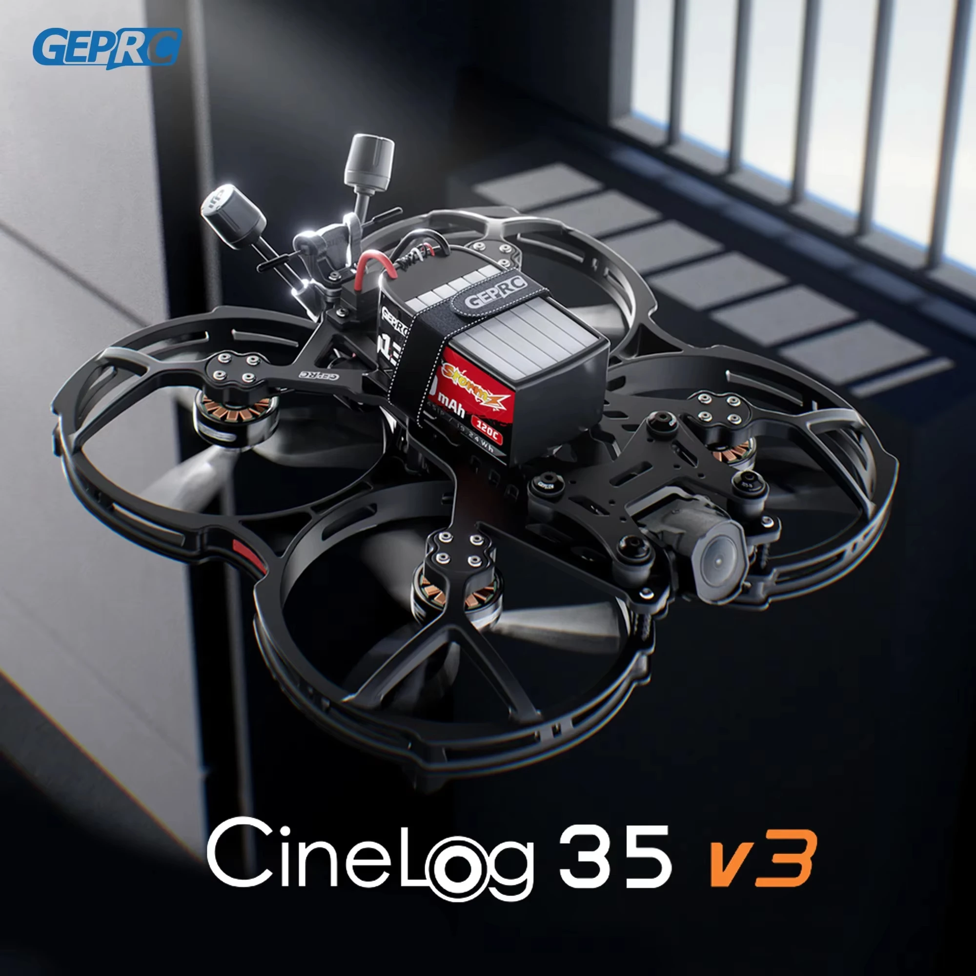3.5 Inch Freestyle FPV Quadcopter SPEEDX2 2105.5 2650KV GEPRC Cinelog35 V3 Built-in O4 Air Unit PRO WTFPV TAKER F722 45A AIO Mul