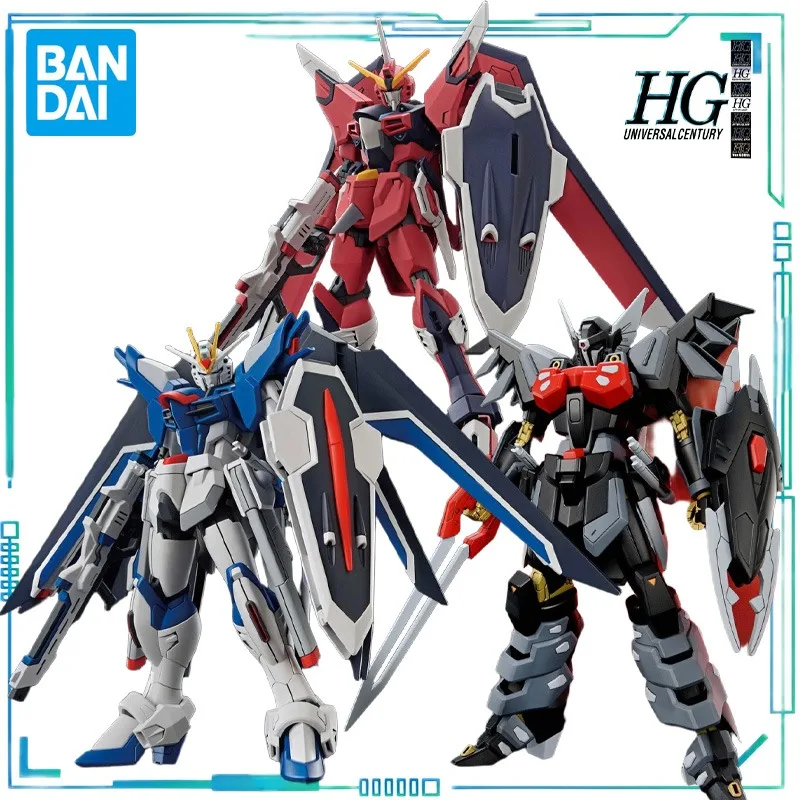 

BANDAI Genuine HGUC Assembly Model Series H245 Black Knight Squad，h244 Justice Is High，H243 Flying Freedom Up Assemble The Model