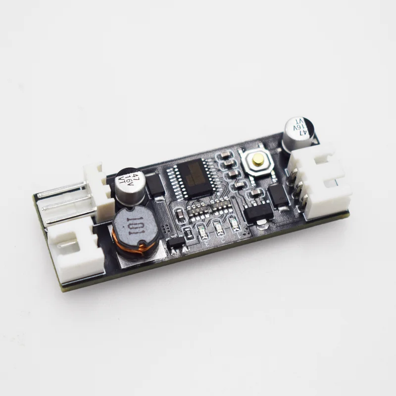 Single Channel 12V DC PWM 2-3 Wire Temperature Control Speed Regulator Computer Fan Temperature Control Noise Reduction Module