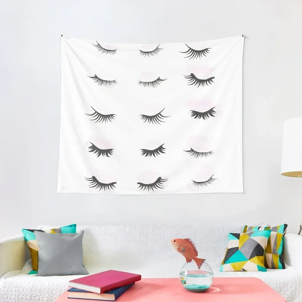 

cute fake eyelashes Tapestry Carpet Wall Room Decorations Decoration For Home Tapestry