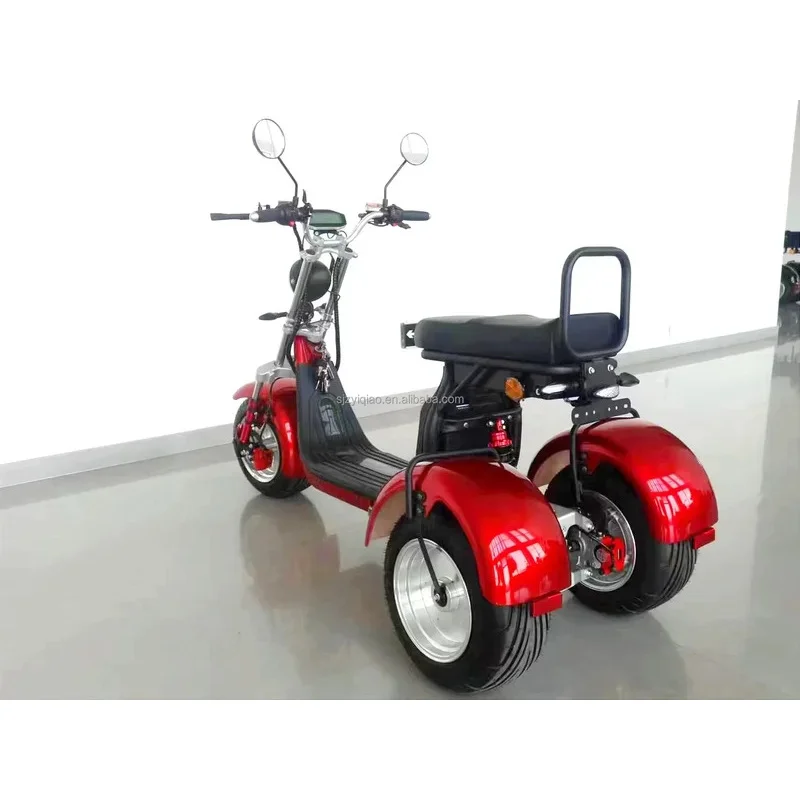 

High Quality 4000W Dual Motor Scooter by EEC Citycoco, 60V 40AH Fat Tire 3 Wheels, Fast to Europe