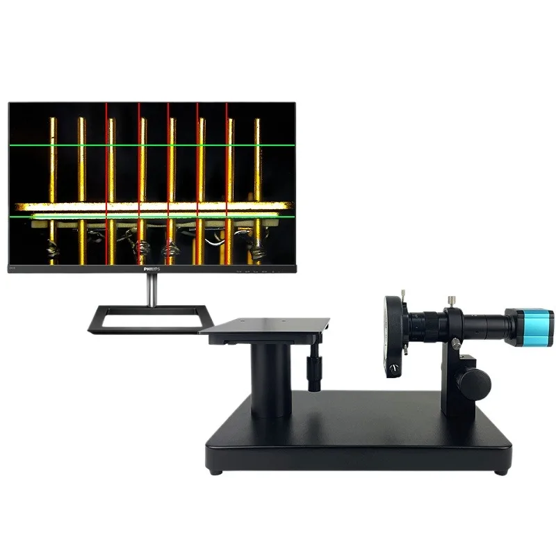 Horizontal detection microscope GP-1501S high power high definition professional detection electronic camera