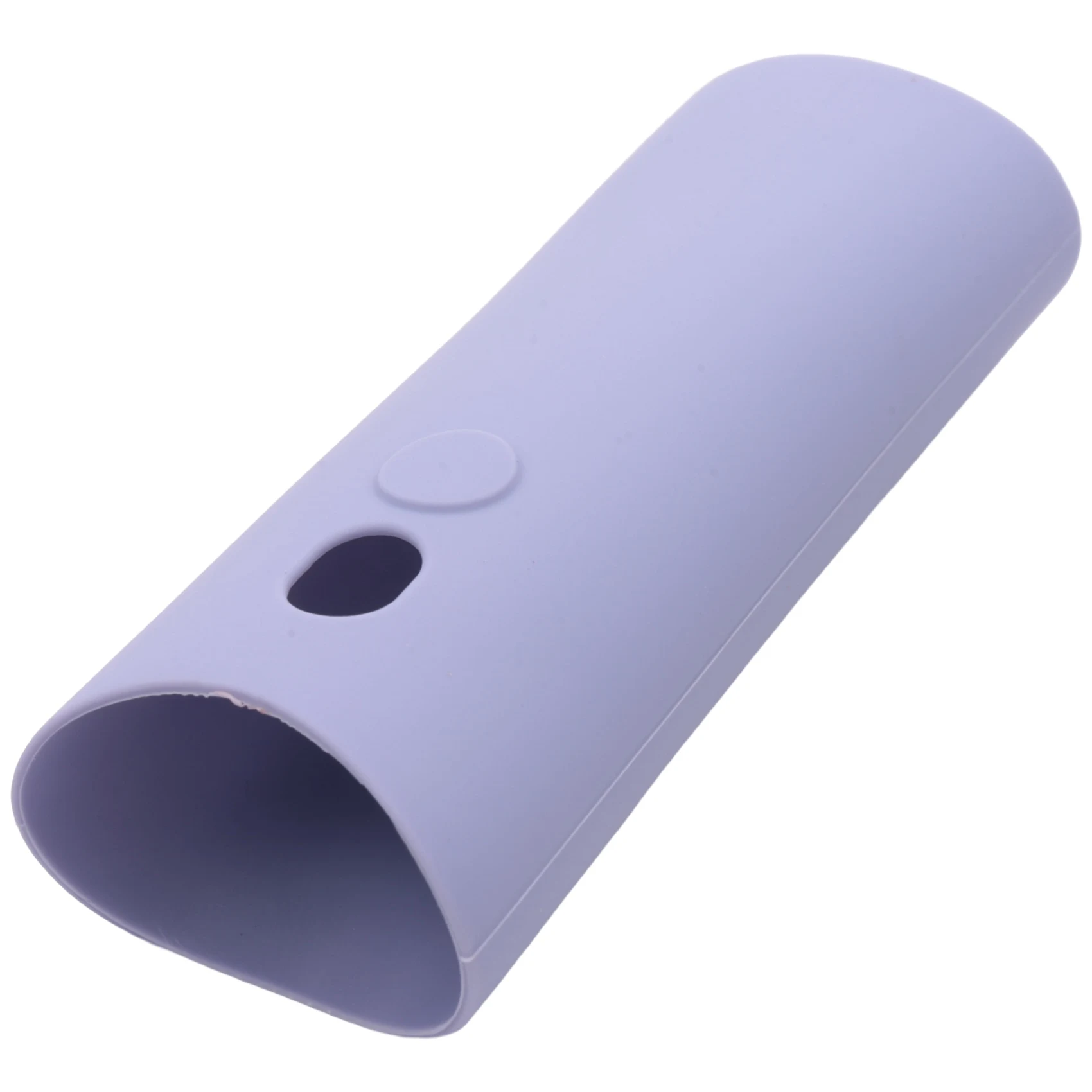 مجفف شعر واقي من السيليكون الناعم ، علبة شحن أرجوانية ، حماية كاملة ، مجففات جلد