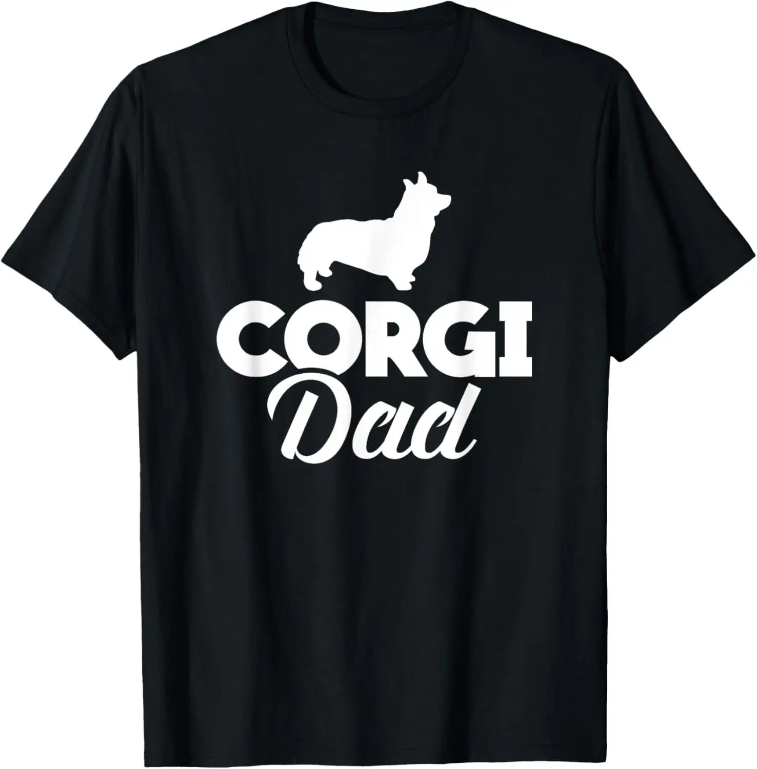 Camiseta Pai Corgi - Proprietários de Corgi