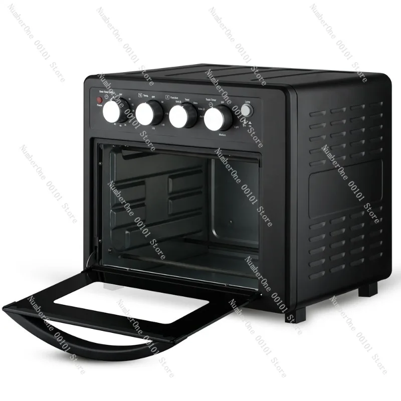 25L Large Capacity 3 in 1 Multifunctional Air Fryer Toaster Oven High Power EU Plug Household Cooker