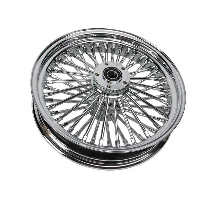 Llantas de motocicleta de acero y aluminio 16 18 19 20 21 2,15 3 3,5 5,5 8,5 radios 48 ruedas de motocicleta para Harley