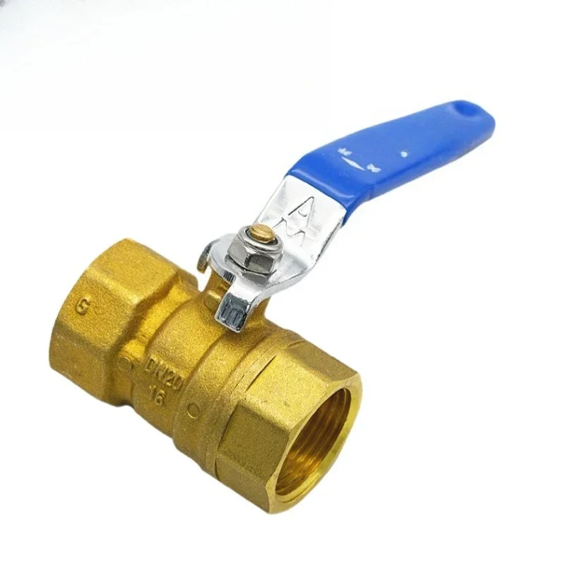 

New brass thickened ball valve 4 points 6 points internal thread water valve switch household water inlet and drainage DN15
