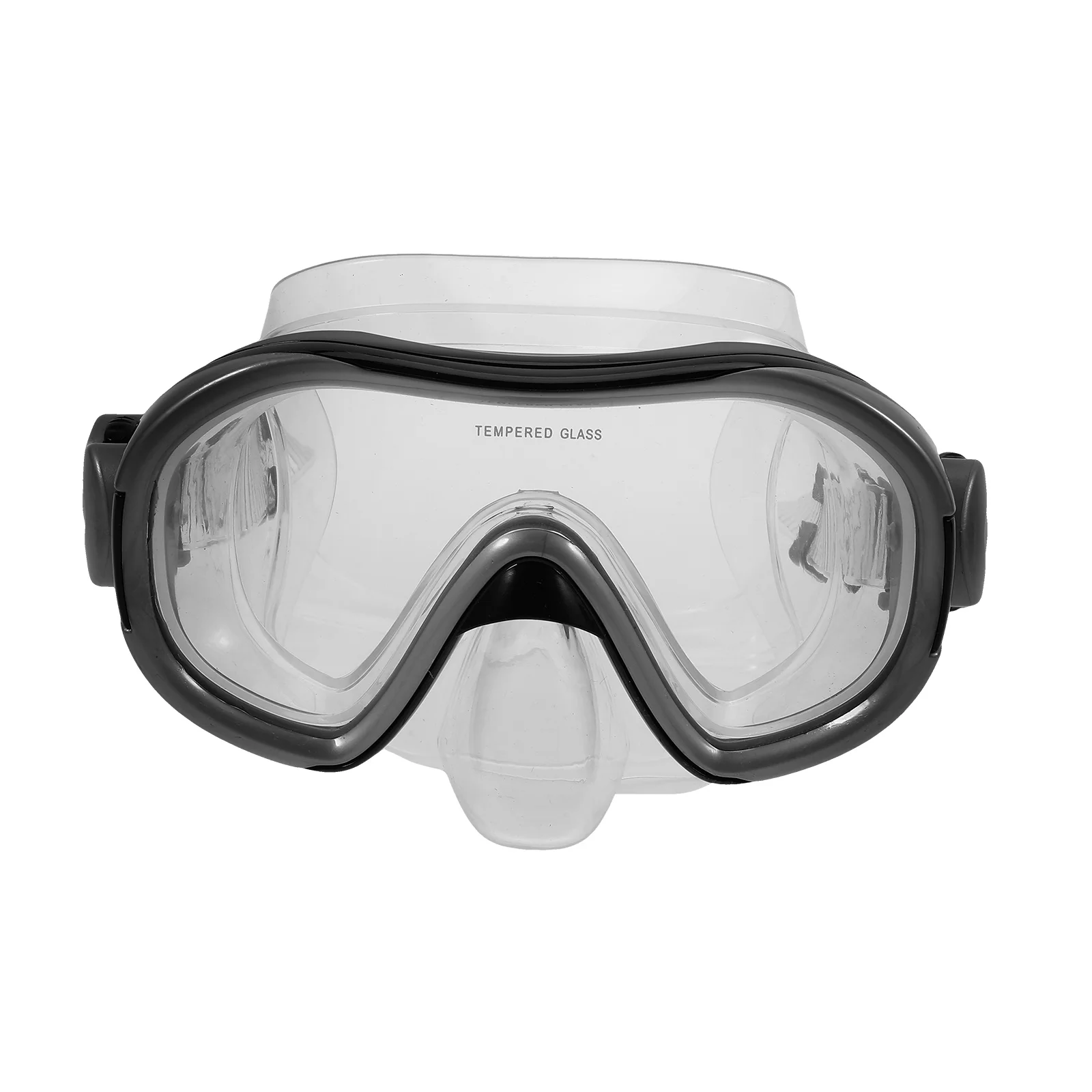 

Swimming Goggles Nose Mask Kids PVC Grey Lightweight Children Goggles Smooth Edges for children swim swimming goggles for kids