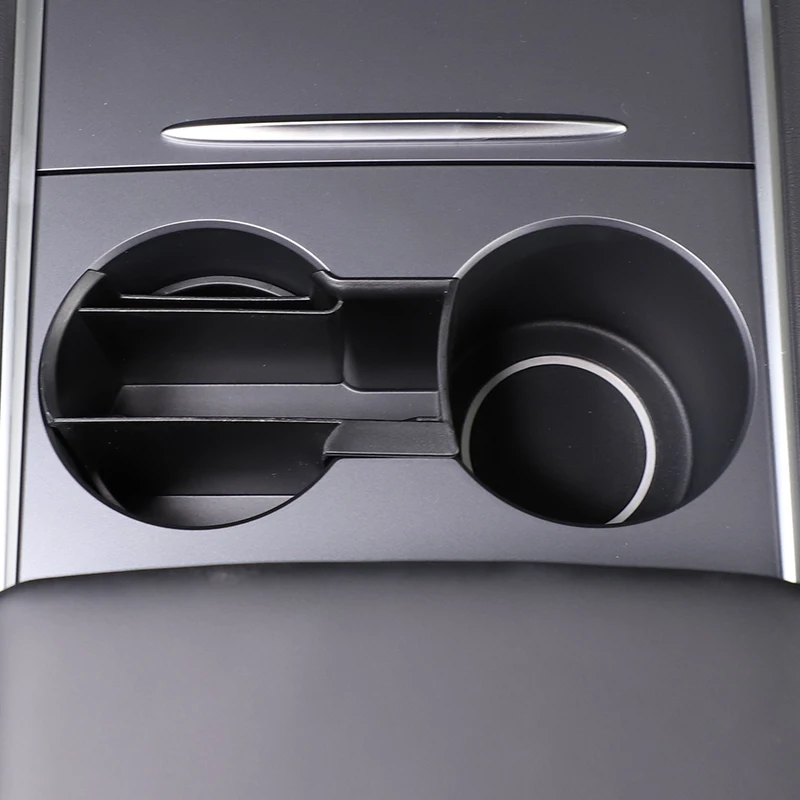 مركز وحدة التحكم كأس الماء حامل إدراج فتحة زلة الحد كليب هاتف محمول Hoder إدراج ل تسلا نموذج 3 2017-2022 اكسسوارات السيارات