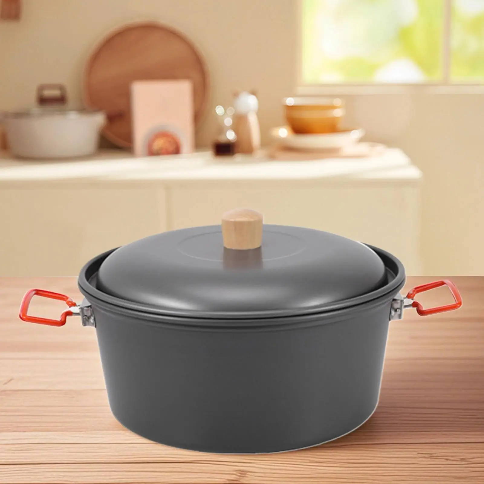 

7.5L Outdoor camping cookware set Outdoor Ultralightt Soup Stock Pot portable Steamer Cooker Cooking durable Steamer Cooker set