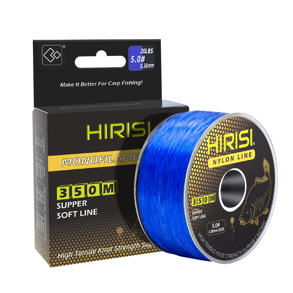 Hirisi 350m Super Strong Monofilament Fishing Line (12–20 LB) image