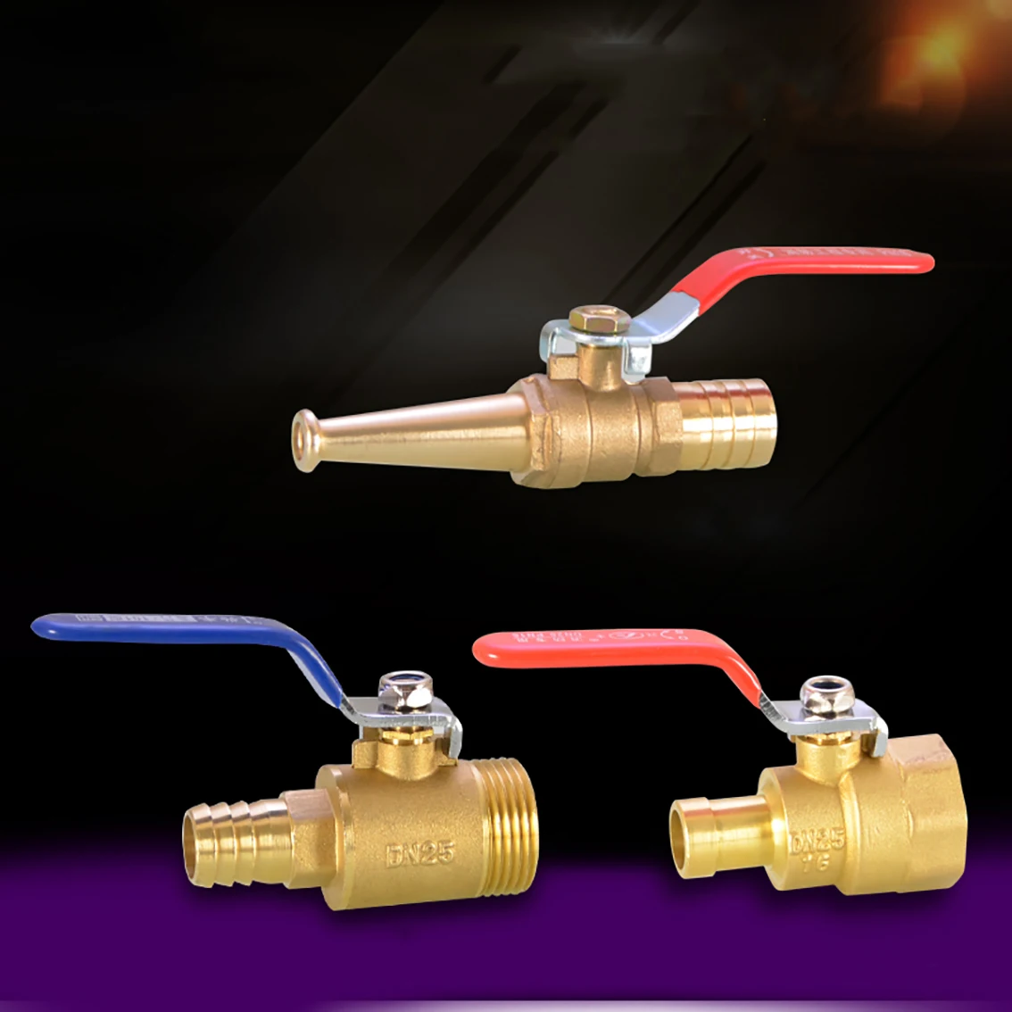 

1Pcs Pagoda 1" Female/Male Thread Pipe Fitting Fire Hose Joint Feeding Raw Material Belt And Pipe Hoop Brass Connector Adapter