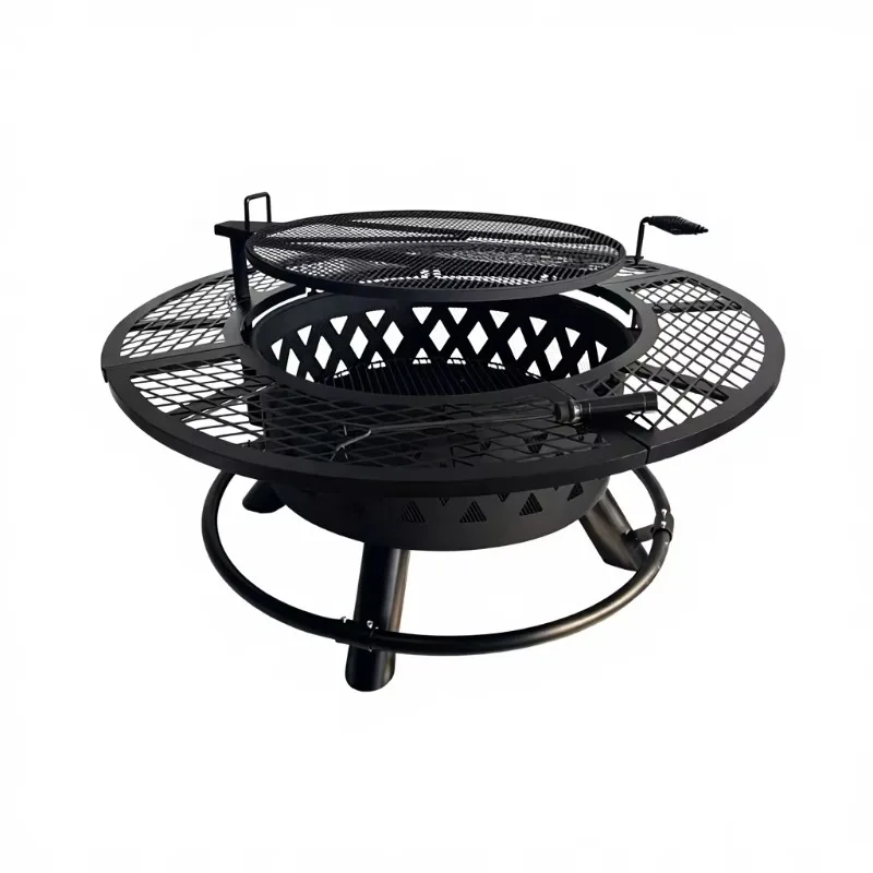 2026 Fire Pit, Wood Burning Fire Pits For Outside With Poker, Outdoor Firepit & Round Shape For Patio, Picnic, Party