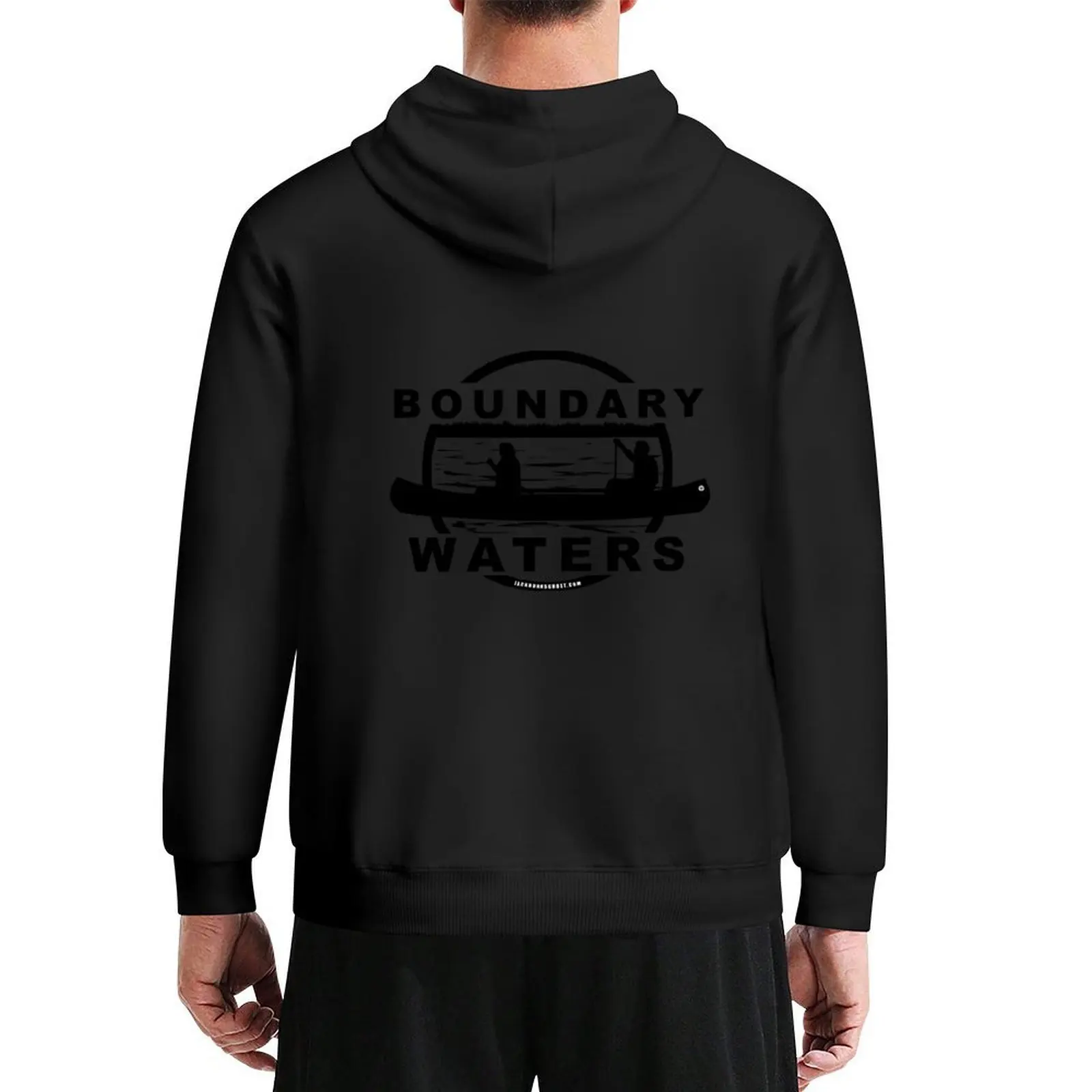 

Boundary Waters Canoe Hoodie men's clothing autumn jacket men japanese style anime clothing graphic hoodie