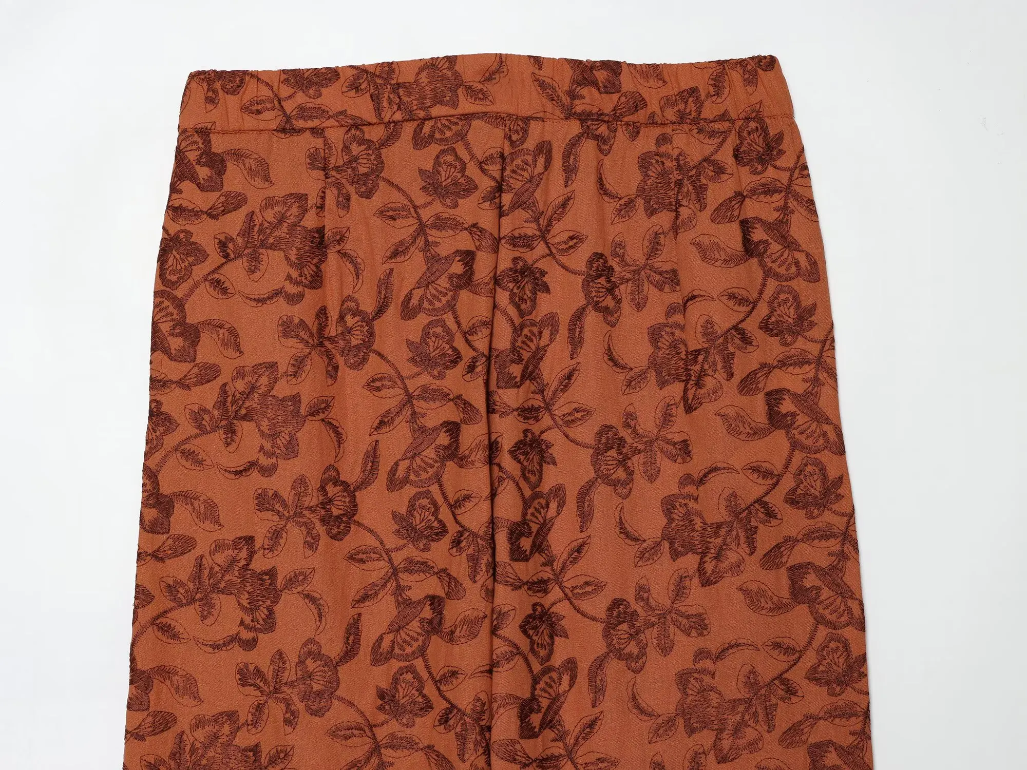 KONDALA Damen 2026 Sommerurlaub Stickerei-Set Street Style Vintage Boho Hosen-Set Elegantes Stretch-Manschetten-Weste-Hemd, Hose – Detail 17