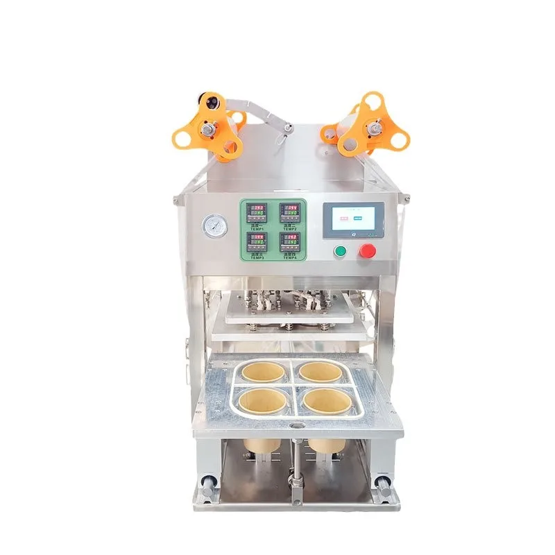

Disposable paper cup sealing machine, kraft paper cup sealing machine, plastic cup sealing machine