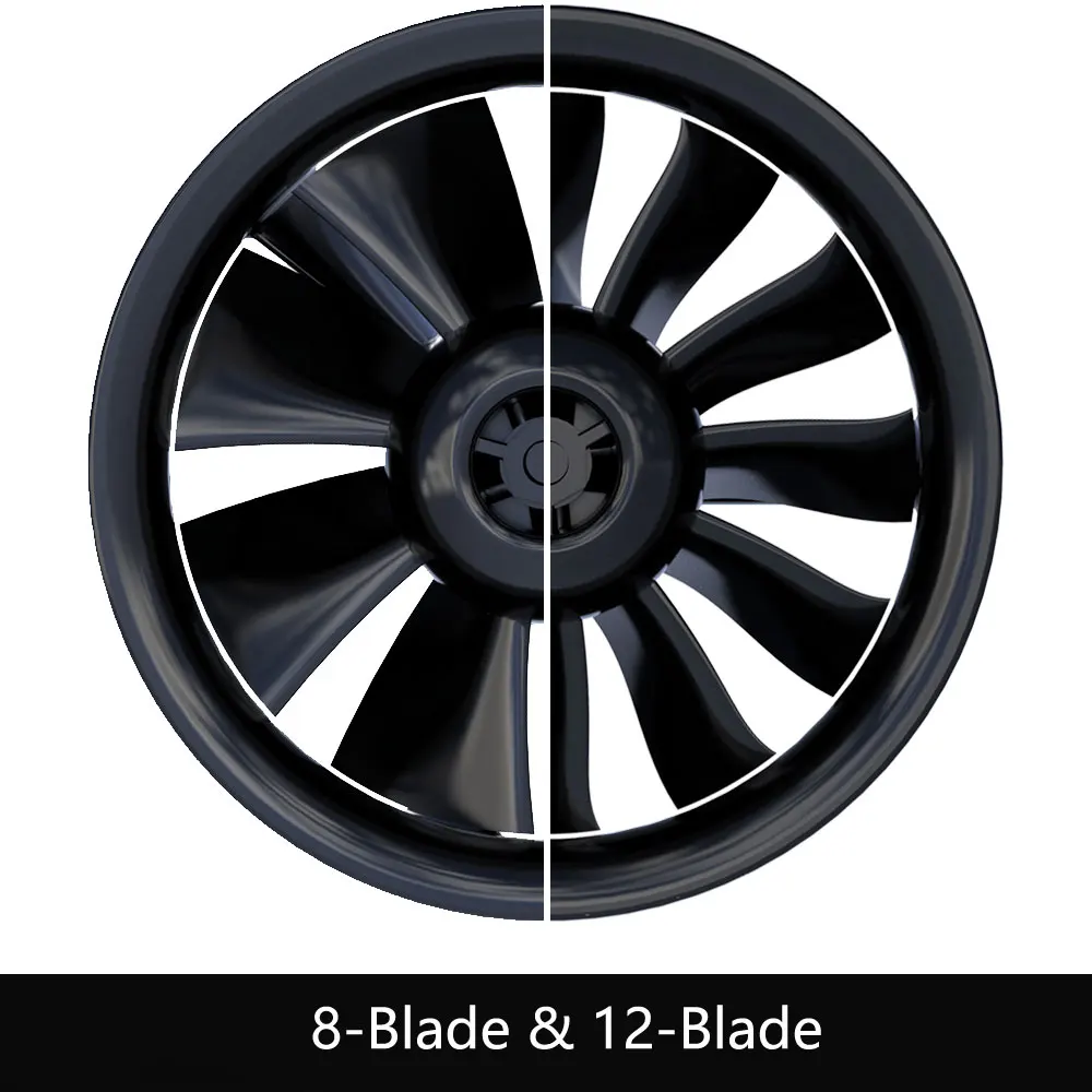 DW Hobby Electric Duct Fan 64mm 8/12 Blades 4000KV/3300KV/2800KV EDF for RC Airplane Jet Planes CW&CCW XF6408 XF6412