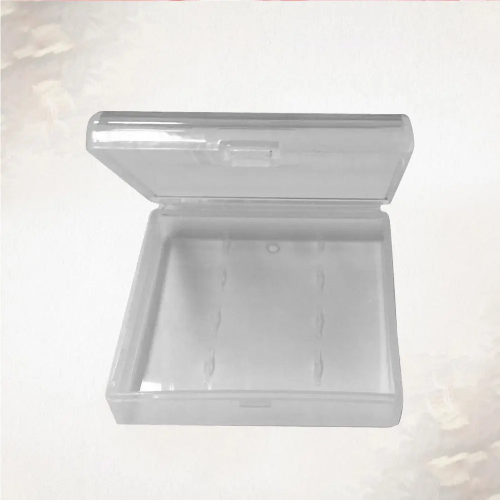 Plastic Clear Hard Holder Travel Accessories For Outdoor Travel Aaa Battery Batteries Compact Lightweight Friendly