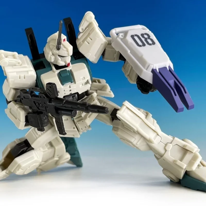 Figura coleccionable premium RX-79(G) Ez8 Gundam Kit con sistema de armadura modular para fanáticos de adultos