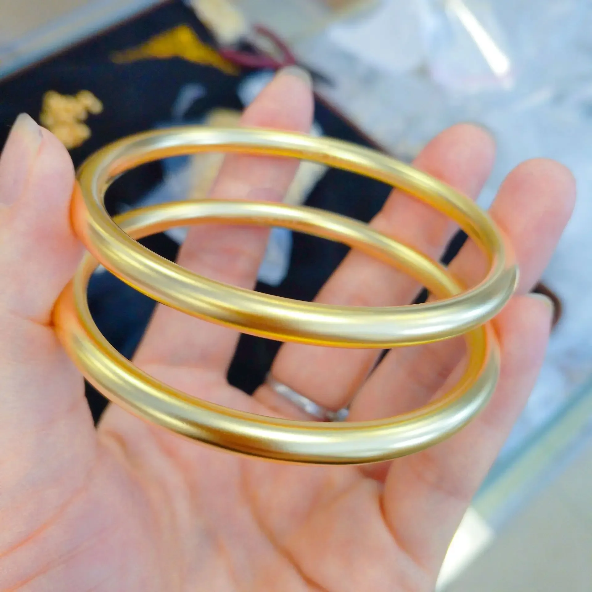 High-quality Bracelet Closed Gold 999 Pixiu Bracelet 24K Ancient Method Inheritance Solid Bracelet Feminine Bracelet AU750