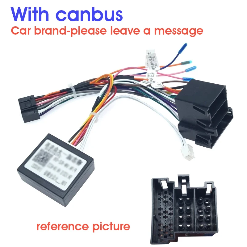 Car radio Amplifier Canbus is suitable for various Canbus and cables of Toyota, Honda, Volkswagen, Kia, Nissan, Hyundai, etc.