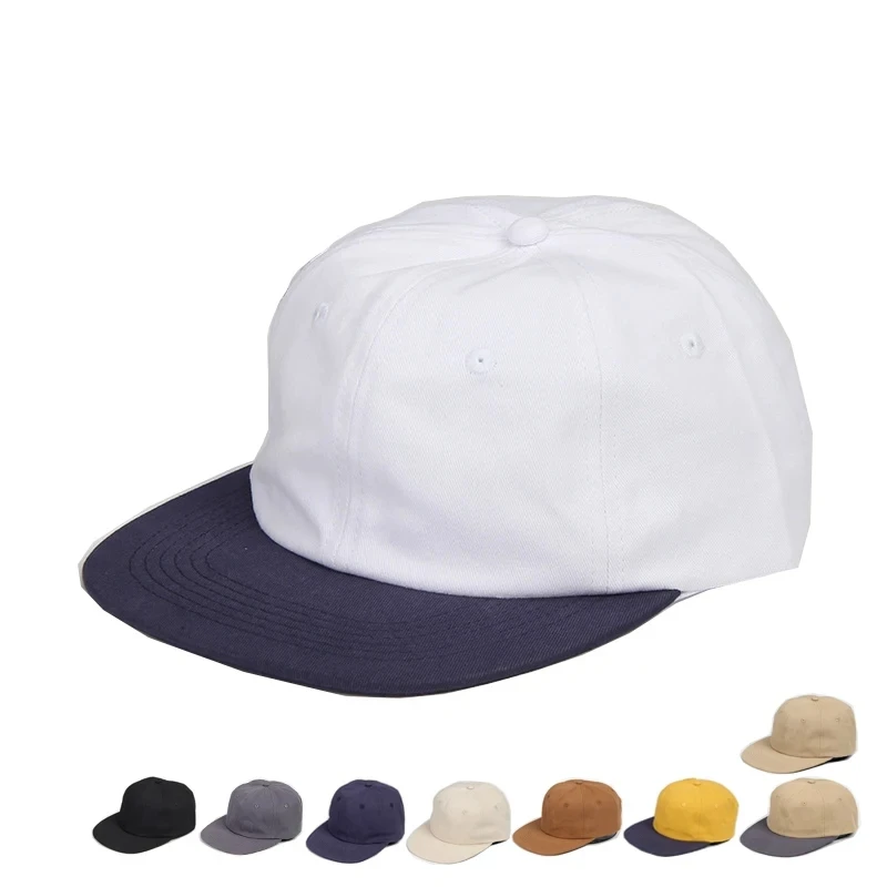2024 Large Size Cotton Washed Casquette Femme Luxe Baseball Caps For Women Men Gorras Para Hombre Black Snapback Hats 60-62cm