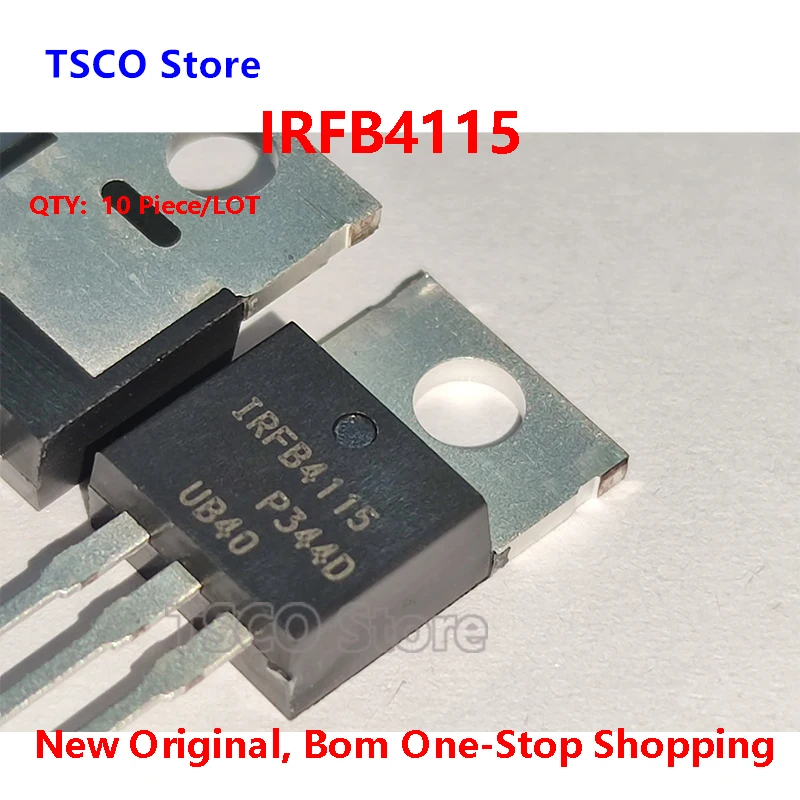 (10-50piece/LOT)  IRFB4115  IRFB4115PBF   100%New Original 150V 104A