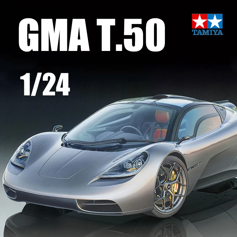 

TAMIYA пластиковая сборка, масштабная модель автомобиля, комплект 24364 GMA T.50, суперкар 1/24, игрушка, коллекция «сделай сам», подарок