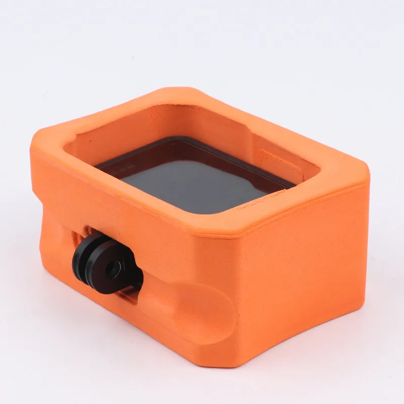 Orange Floaty Case for Gopro Hero 12 11 10 9 8 Diving Floating Protective Cover for Go Pro 12 11 10 9 Action Camera Accessories